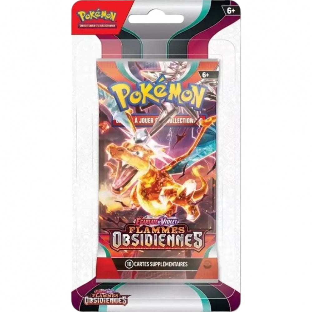 Pokémon EV03 Flammes Obsidiennes – Booster 10 cartes (FR)