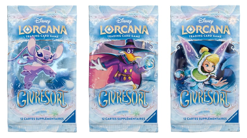 Disney Lorcana JCC – Givresort – Display de Boosters (24 Boosters) – FR