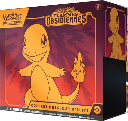 POKEMON - EV 03 Flammes Obsidiennes - Coffret Dresseur d'élite