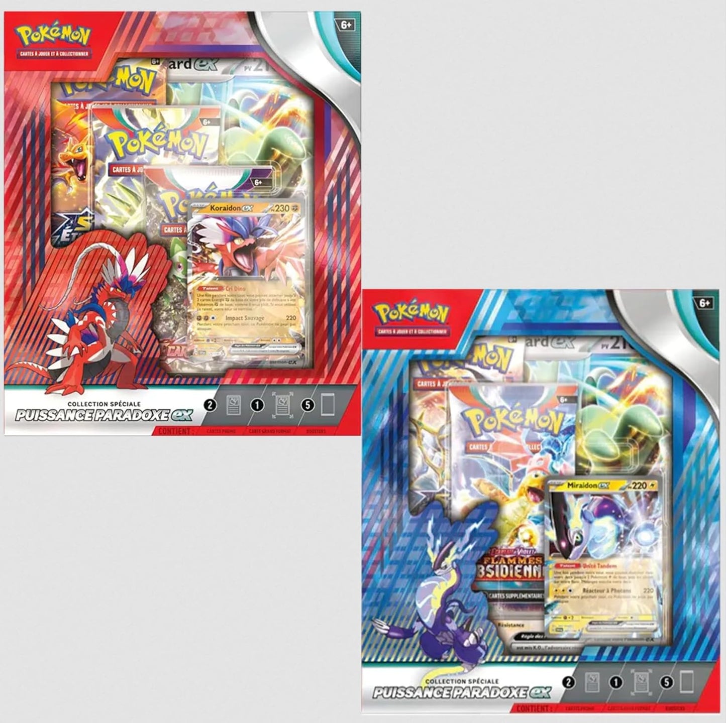 Pokémon JCC – Coffret Double EX – Puissance Paradoxe (Exclusivité 2023, FR)