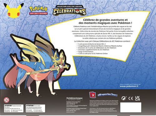 Pokémon JCC – Collection Célébrations : Zacian