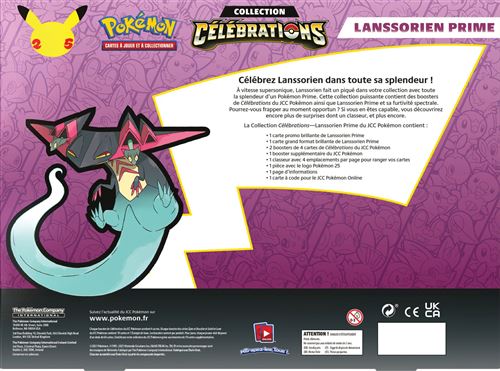 Pokémon JCC – Collection Célébrations : Lanssorien Prime