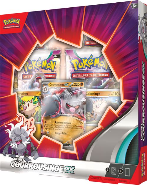 Pokémon JCC – Coffret Courrousinge-ex (FR)