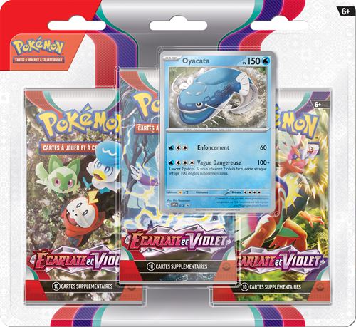 Pokémon EV01 - Ecarlate Violet - Tripack
