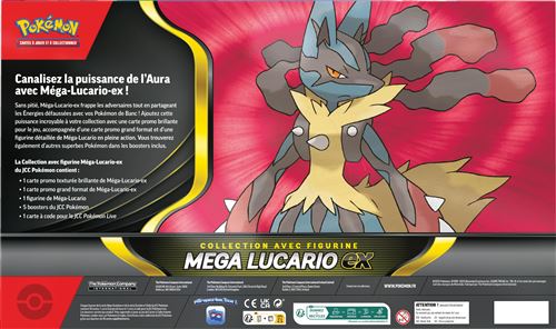 Pokémon TCG Mega Lucario EX Figure Collection