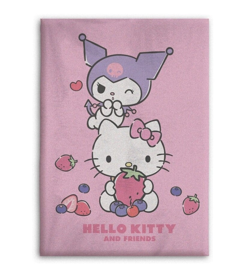 Hello Kitty and Friends – Plaid en polaire 100×140 cm