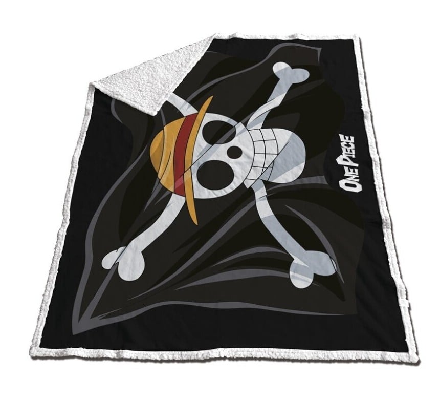 One Piece – Couverture Sherpa 120×150 cm (Licence Officielle)