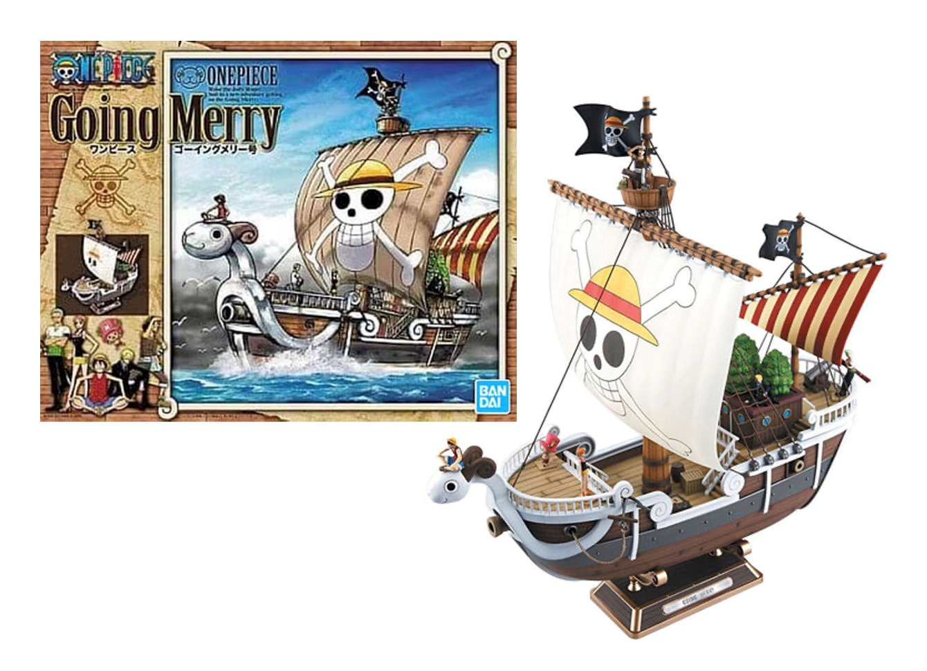 ONe Piece - model Kit - SHip - Going Merry 30 CM