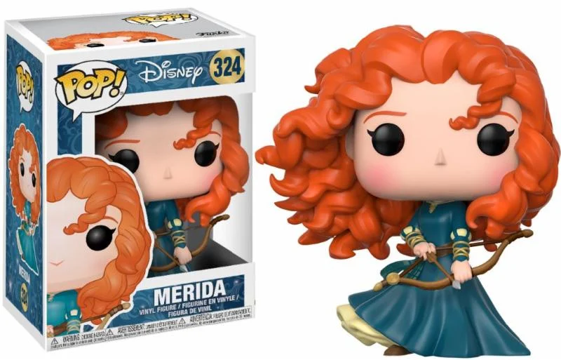 Disney Princess – POP N°324 – Merida (Rebelle) – Figurine Funko Officielle