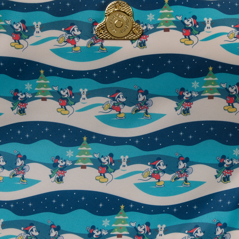 DISNEY - Mickey & Minnie "Holiday" - Sac bandoulière Loungefly