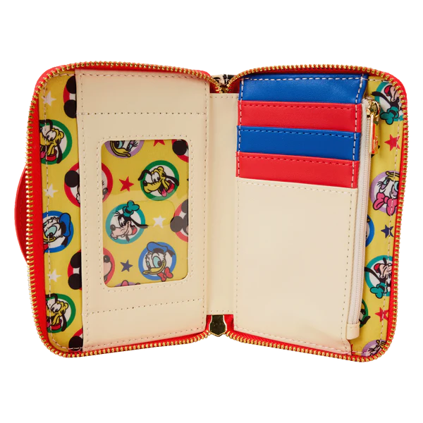 MICKEY & AMIS – Portefeuille Loungefly Disney Classique
