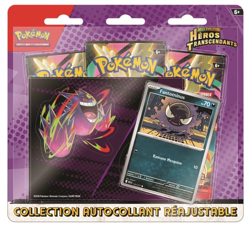 Pokémon JCC – Collection Autocollant Réajustable Méga-Évolution ME2.5 FR