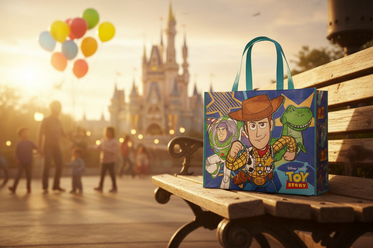 Disney Pixar Toy Story – Grand Sac Shopping XXL Buzz, Woody & Rex