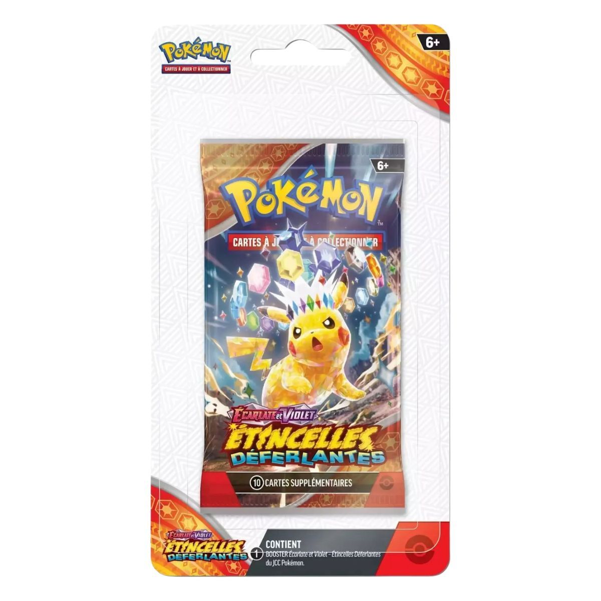 Pokémon EV08 Étincelles Déferlantes – Booster 10 cartes (FR)