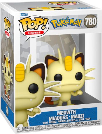 Funko Pop! Pokémon n°780 – Meowth (Miaouss)
