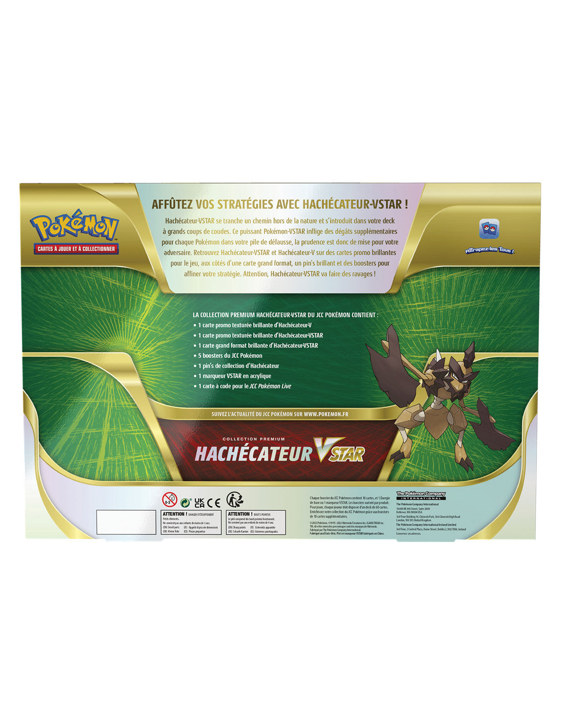 Pokémon Coffret V Premium Hachécateur