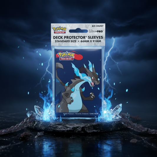 Ultra Pro – Pokémon JCC – Pochettes de Protection Méga-Dracaufeu X (65 Sleeves)