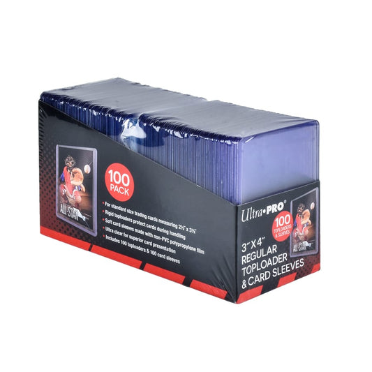 Kit Protection Collection Ultra Pro – 100 Sleeves & Toploaders