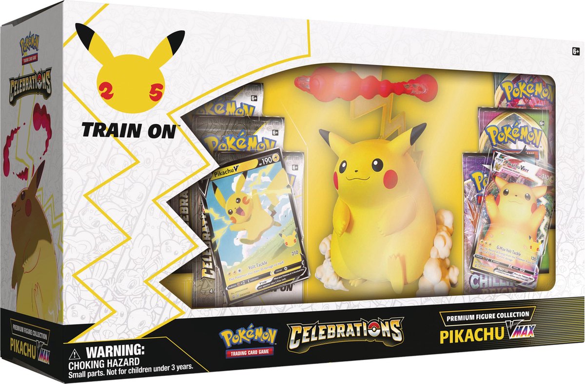 Pokémon – Celebrations Premium Figure: Pikachu VMAX (English)