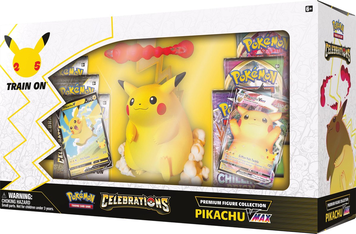 Pokémon – Celebrations Premium Figure: Pikachu VMAX (English)