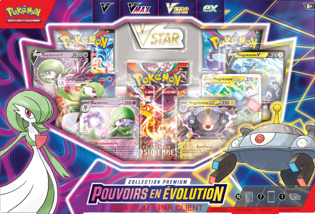 Pokémon JCC – Coffret Premium : Pouvoirs en Évolution – Écarlate et Violet (FR)