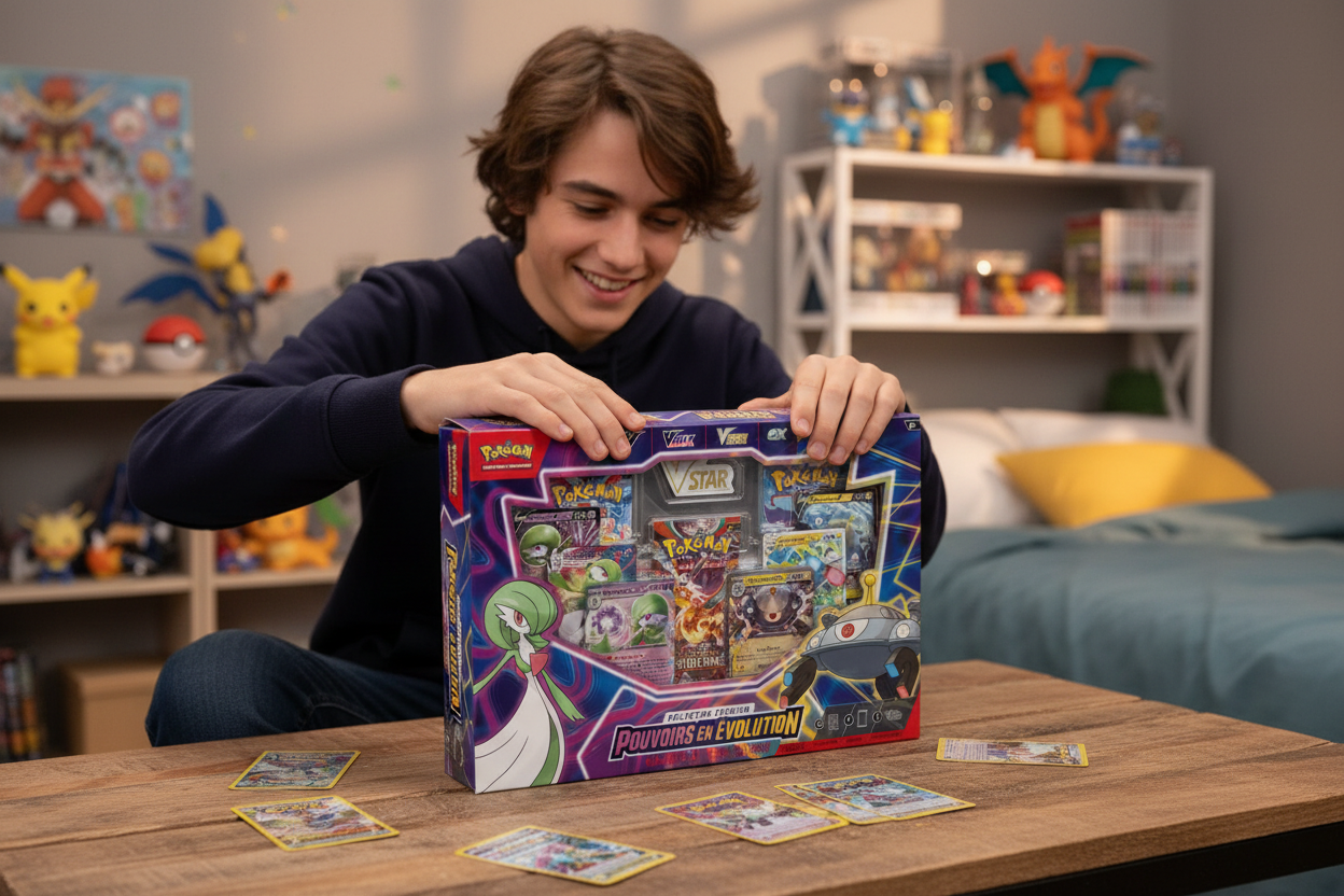 Pokémon JCC – Coffret Premium : Pouvoirs en Évolution – Écarlate et Violet (FR)