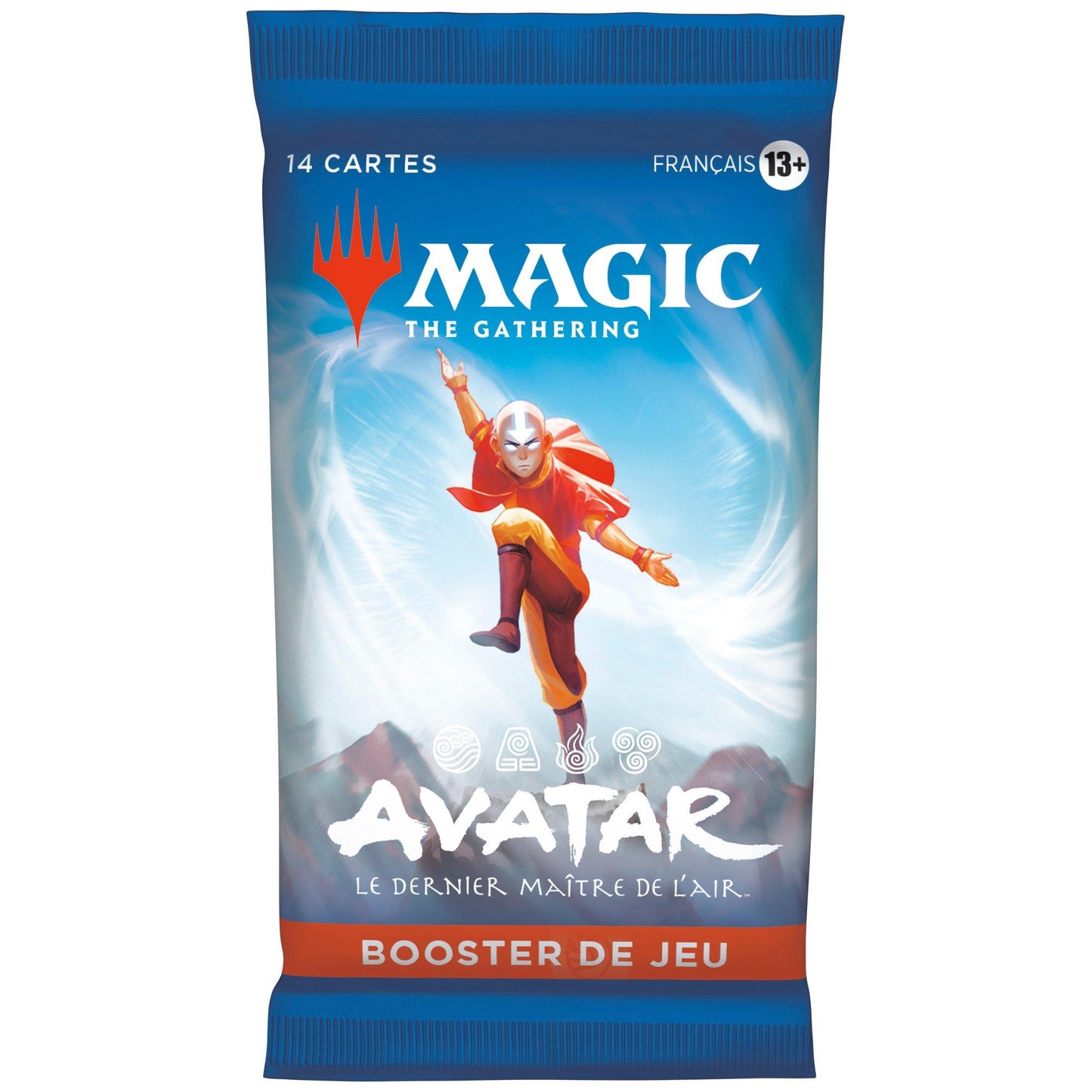 Pack Booster Magic Avatar Scellé + Sleeves Premium pour Cartes