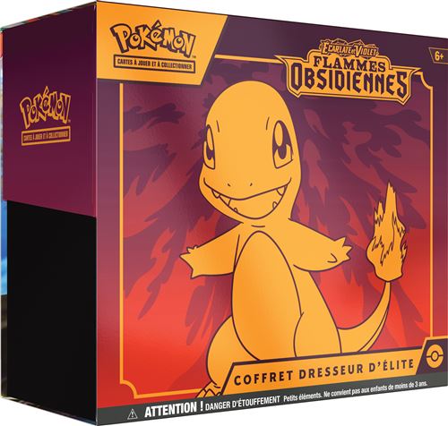 POKEMON - EV 03 Flammes Obsidiennes - Coffret Dresseur d'élite