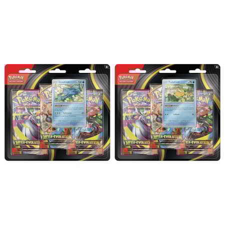 Tripack Pokémon ME01 Méga-Évolution – 3 boosters + carte promo (FR)