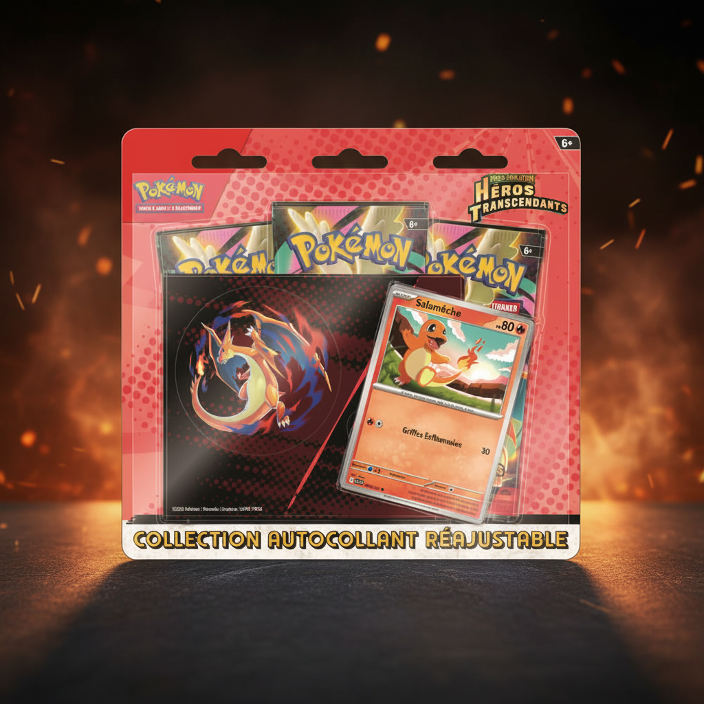 Pokémon JCC – Collection Autocollant Réajustable Méga-Évolution  ME2.5 FR