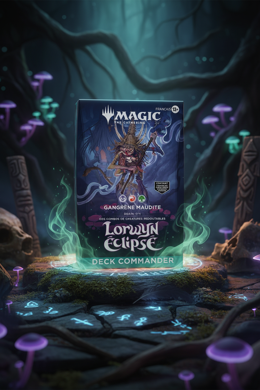 Magic: The Gathering – Commander Deck Lorwyn Éclipsé Gangrène Maudite FR
