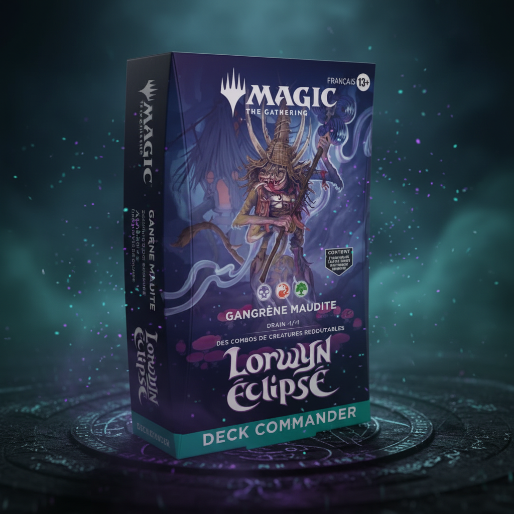 Magic: The Gathering – Commander Deck Lorwyn Éclipsé Gangrène Maudite FR