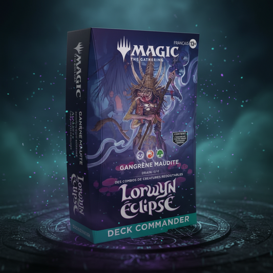 Magic: The Gathering – Commander Deck Lorwyn Éclipsé Gangrène Maudite FR