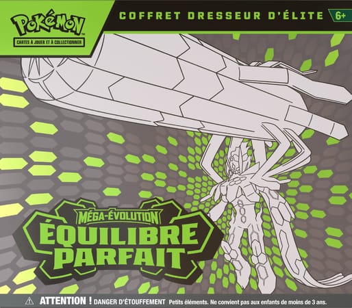 Pokémon – Coffret Dresseur d'Élite ME03 Équilibre Parfait FR