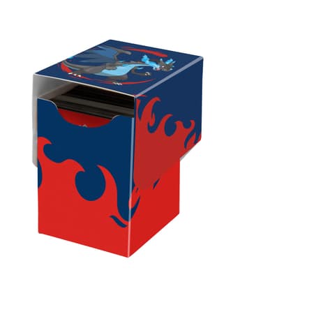 Ultra Pro Pokémon JCC Boîte de Deck 100+ Méga-Dracaufeu X pour protéger jusqu'à 100 cartes sous sleeves