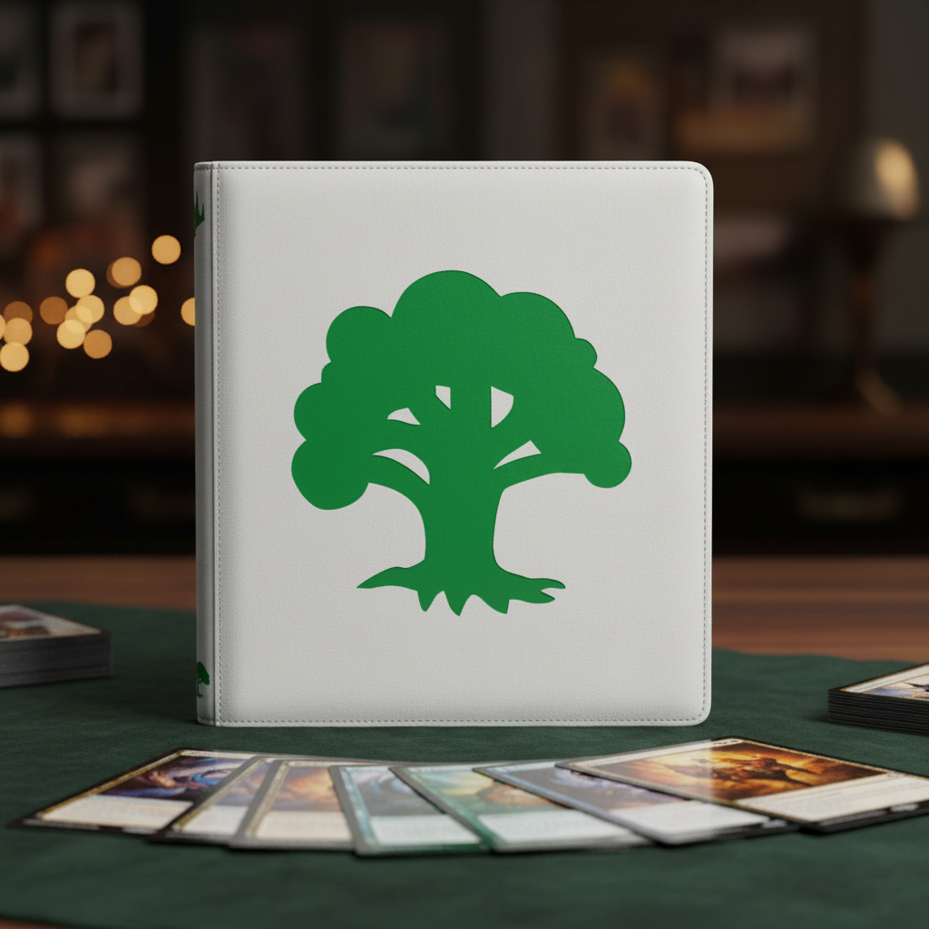 Portfolio Magic A4 Ultra Pro Mana Forêt – Classeur 12 Pochettes Zip