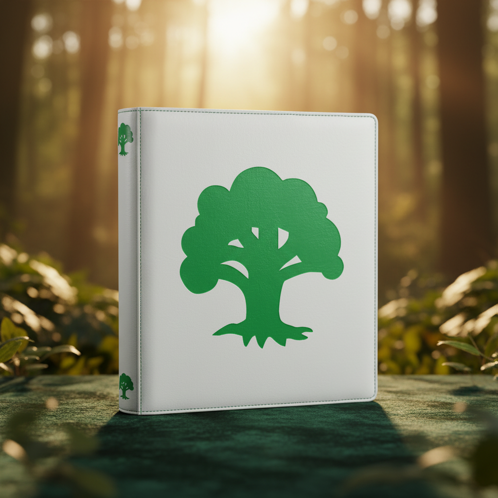 Portfolio Magic A4 Ultra Pro Mana Forêt – Classeur 12 Pochettes Zip