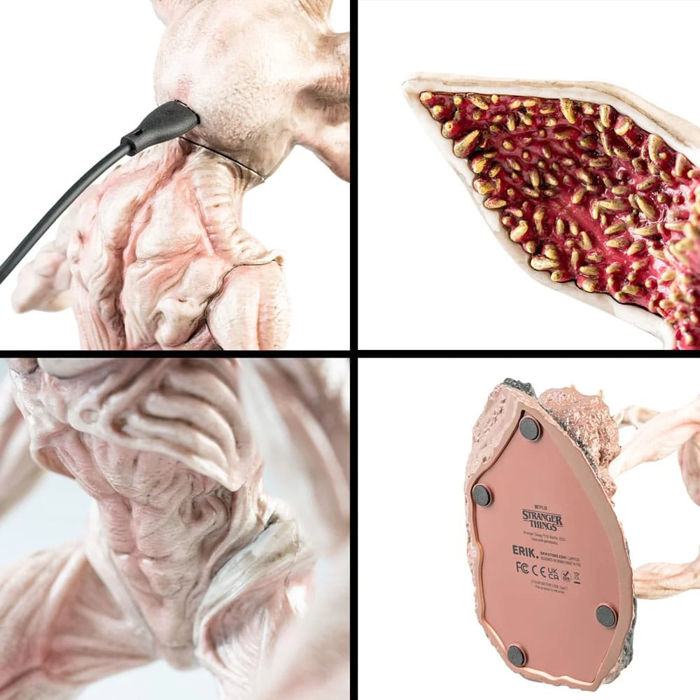 Stranger Things – Lampe Démogorgon LED Rouge Rechargeable USB-C – 32 cm