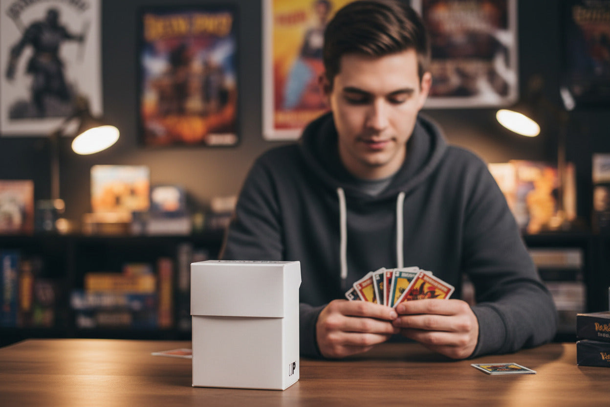 Ultra Pro – Deck Box PRO 80+ Blanche pour Cartes TCG