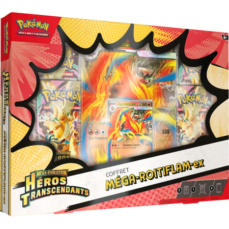 Pokémon – Coffret ex ME2.5 Héros Transcendants FR (Aléatoire)