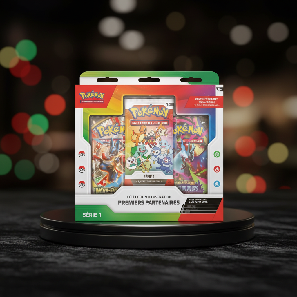 Pokémon – Collection Illustration Premiers Partenaires Série 1 FR