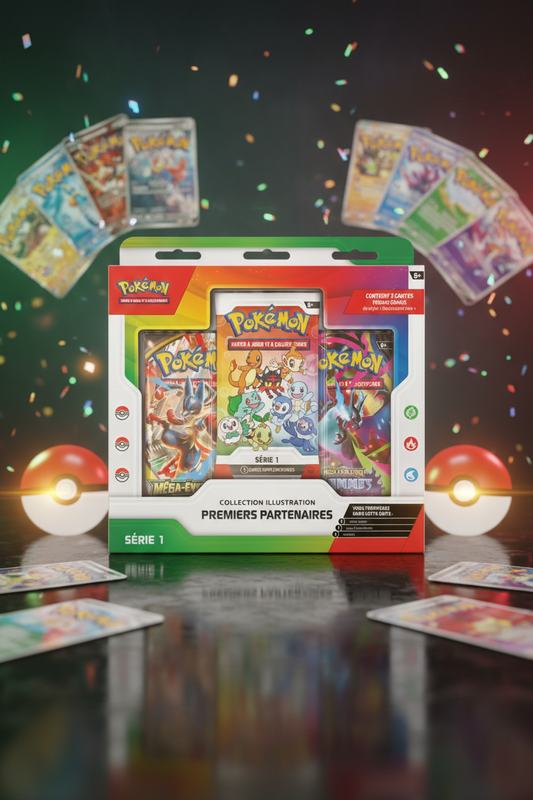 Pokémon – Collection Illustration Premiers Partenaires Série 1 FR