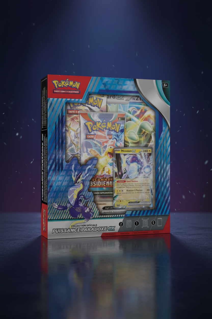 Pokémon JCC – Coffret Double EX – Puissance Paradoxe (Exclusivité 2023, FR)