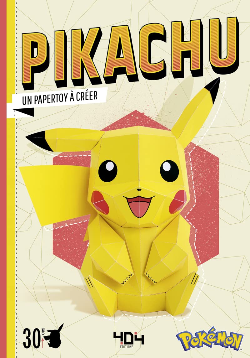 Papertoy Pokemon Starters : Pikachu