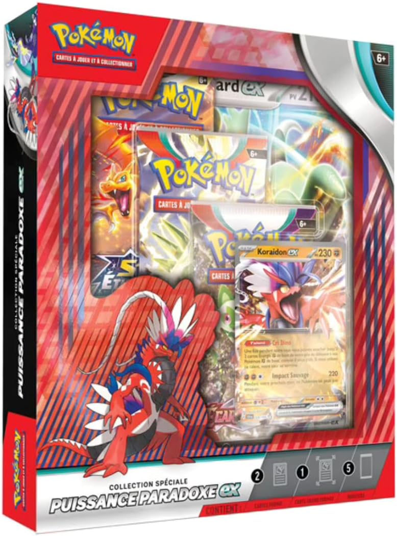 Pokémon JCC – Coffret Double EX – Puissance Paradoxe (Exclusivité 2023, FR)