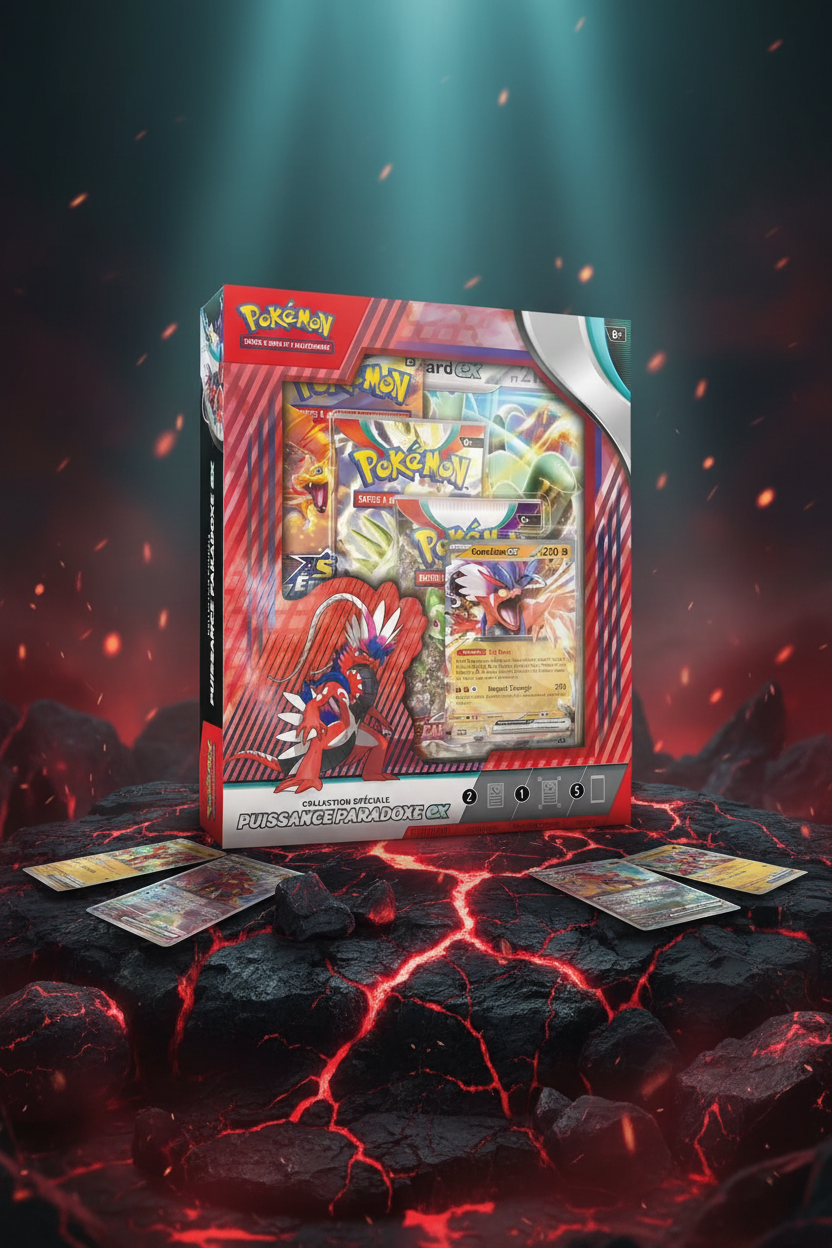 Pokémon JCC – Coffret Double EX – Puissance Paradoxe (Exclusivité 2023, FR)