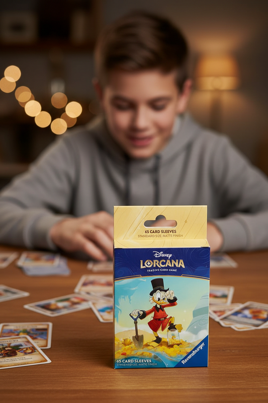 Disney Lorcana JCC : Les Terres d'Encres - Pack de 65 Protèges-cartes
