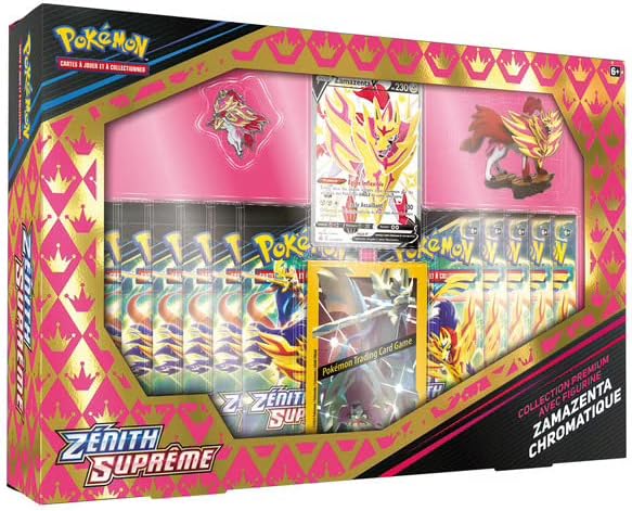 Pokémon JCC – Zénith Suprême – Collection Premium Zacian / Zamazenta
