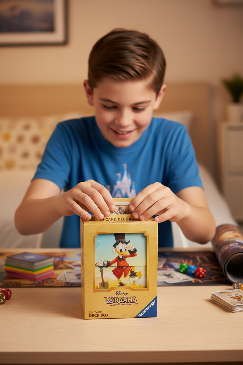 Disney Lorcana JCC : Les Terres d'Encres - Boîte de deck de 80