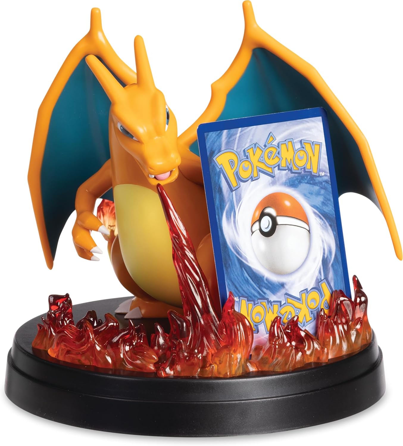 Pokémon JCC – Coffret Premium Dracaufeu-ex avec Figurine & Porte-Cartes – Version Française (FR)